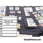 7 Pocket VARIO Sheets, Black-Binders & Sheets-Lighthouse-StampPhenom