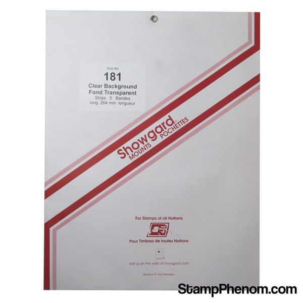 181 Showgard U.S. Sheets Calder All Aboard (Clear)-Mounts & Cutters-Showgard-StampPhenom