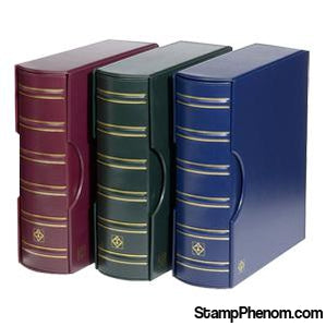 Grande-G Classic 4 Ring Certified Slab Album with Slip Case (6 Pages) Blue-Slab and Currency Albums-Lighthouse-StampPhenom