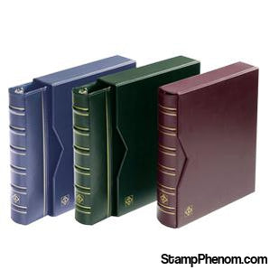 Grande Classic 3 Ring Certified Slab Album with Slip Case (4 Pages) Green-Slab and Currency Albums-Lighthouse-StampPhenom