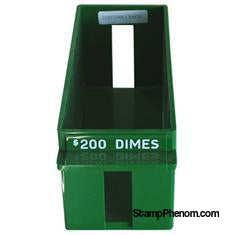 Dime Rolled Large Capacity Coin Trays-Trays for Wrapped Coins-MMF-StampPhenom