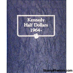 Kennedy Half Dollar Album 1964-2002-Whitman Albums, Binders & Pages-Whitman-StampPhenom