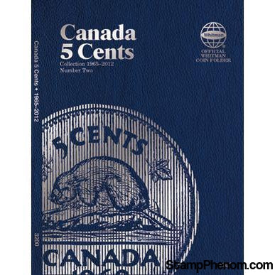 Canadian 5-Cent 1965-2012-Whitman Folders-Whitman-StampPhenom