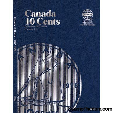 Canadian 10-Cent 1937-1989-Whitman Folders-Whitman-StampPhenom