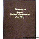 Statehood Quarters 1999-2003 Vol 1. P&D, with S proof-Coin Albums-Dansco-StampPhenom