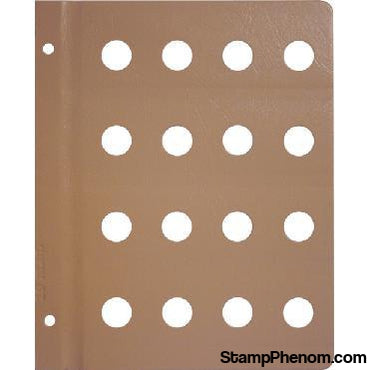 Blank Pages 19mm-Dansco Coin Albums-Dansco-StampPhenom