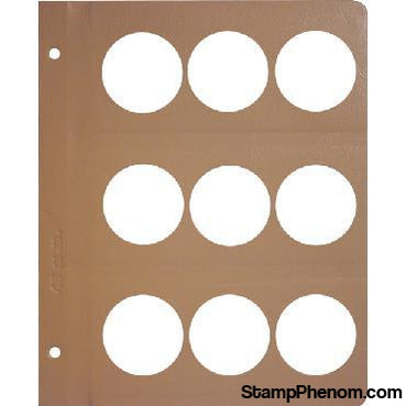 Blank Pages 45mm-Dansco Coin Albums-Dansco-StampPhenom