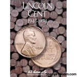 Lincoln Cent Folder #2 1941-1974-HE Harris Folders-HE Harris & Co-StampPhenom