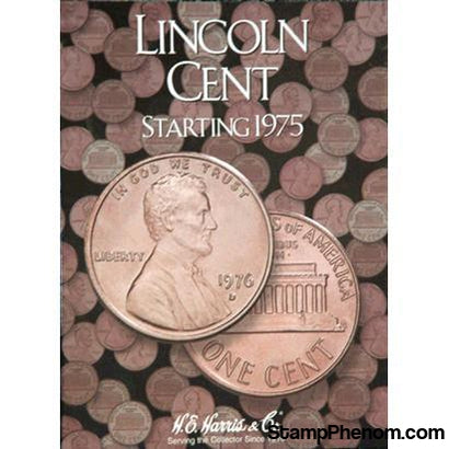 Lincoln Cent Folder #3 1975-2013-HE Harris Folders-HE Harris & Co-StampPhenom