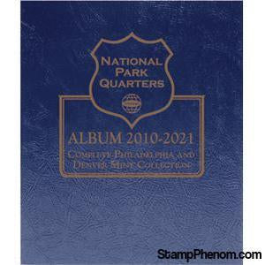 National Park Quarters Album 2010- 2021, P & D-Coin Albums & Folders-Whitman-StampPhenom