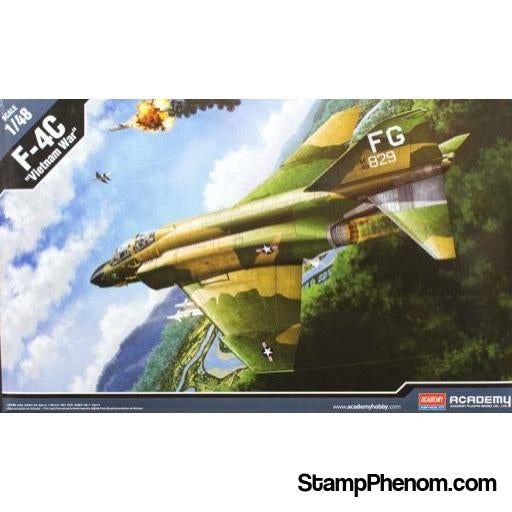 Academy - F-4C Usaf Vietnamese War 1:48-Model Kits-Academy-StampPhenom
