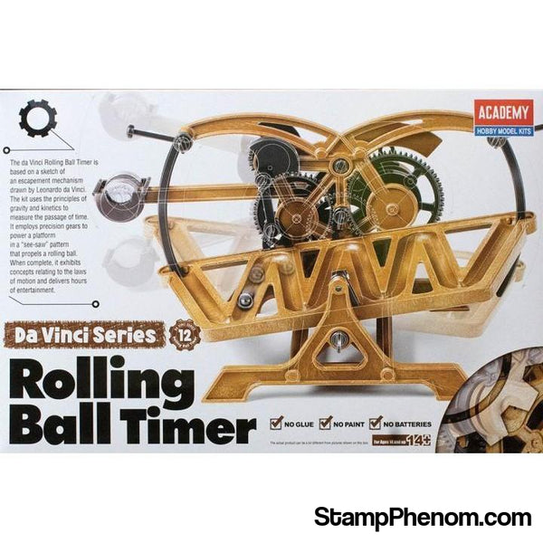 Academy - Da Vinci Rolling Ball Timer-Model Kits-Academy-StampPhenom
