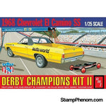 AMT - '68 El Camino SS with Bonus Soap Box Derby Car 1:25-Model Kits-AMT-StampPhenom