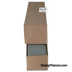 Boxed 2x2s Dollar - 100/Box-Paper Holders-Guardhouse-StampPhenom