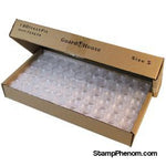 Dime size bulk 18mm Direct-Fit Guardhouse holders. 250 count box.-Guardhouse Coin Capsules-Guardhouse-StampPhenom