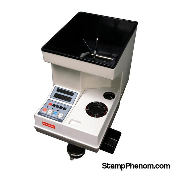 Semacon S-140 Electric Coin Counter with Batching/Packaging/Offsorter Large Hopper-Coin Counters, Sorters & Crimpers-Semacon-StampPhenom