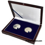 Guardhouse Wood Display Box - GH-W1300: (2L)-Display Boxes for Round Coin Holders-Guardhouse-StampPhenom