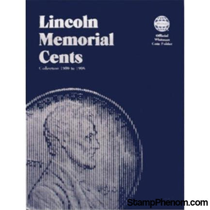 Lincoln Memorial Cent No. 1, 1959-1998-Whitman Folders-Whitman-StampPhenom