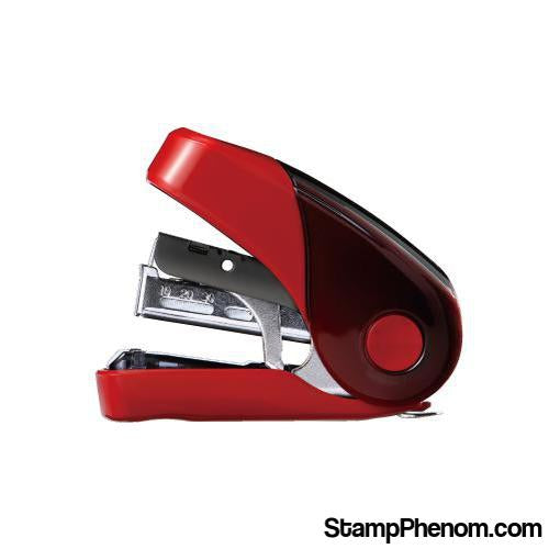 Flat Clinch Stapler - Mini (Red)-Shop Accessories-Max USA Corp-StampPhenom