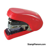 Flat Clinch Stapler - Ergonomic Style (Red)-Shop Accessories-Max USA Corp-StampPhenom