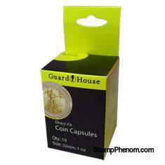 1 oz Gold Eagle Direct-Fit Coin Capsules - 10 Pack-Guardhouse Coin Capsules-Guardhouse-StampPhenom