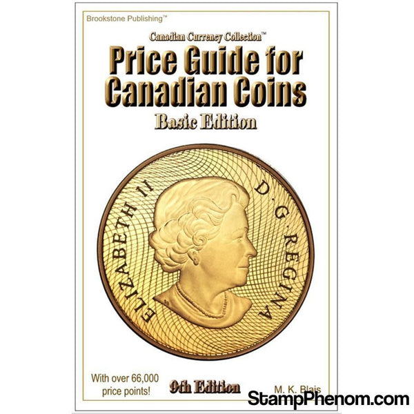 Brookstone | Basic Edition Price Guide For Canadian Coins - 9th Edition-Publications-StampPhenom-StampPhenom