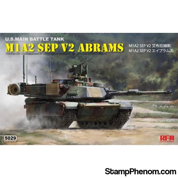 Ryefield - M1A2 SEP V2 Abrams 1:35-Model Kits-Ryefield-StampPhenom