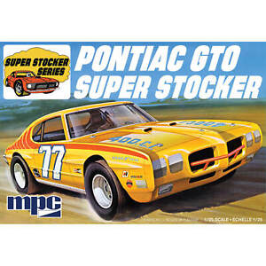 MPC 1970 Pontiac GTO Super Stocker MPC939M Plastics Car/Truck 1/24-1/25