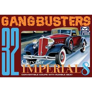MPC 1/25 1932 Chrysler Imperial Gangbusters MPC926 Plastics Car/Truck 1/24-1/25
