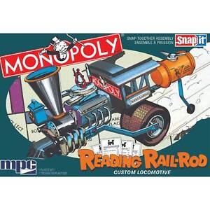 MPC Monopoly Reading Rail Road Customer Loco SNAP125 MPC945M Plastic Models