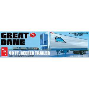 AMT Great Dane 40' Reefer Trailer AMT1249 Plastics Car/Truck 1/24-1/25
