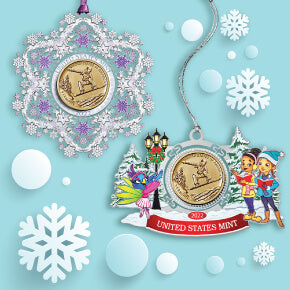 United States Mint Holiday Ornaments on Sale October 21