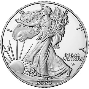 United States Mint 2023 American Eagle (W) Silver Proof Coin Available on March 2