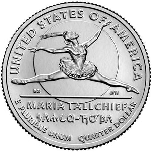 United States Mint Begins Shipping 2023 American Women Quarters™ Honoring Maria Tallchief on October 23