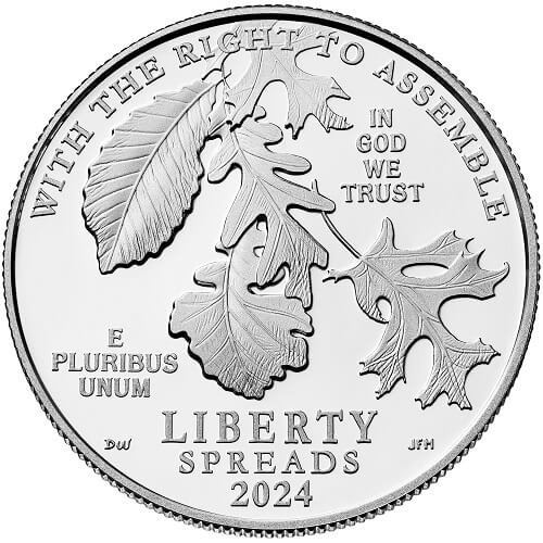 United States Mint Announces Release of Fourth Coin in Platinum Proof Series Celebrating Five Freedoms of the First Amendment