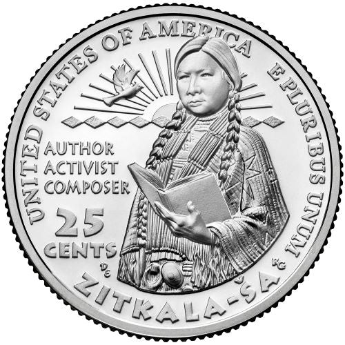 United States Mint 2024 American Women Quarters™ Zitkala-Ša