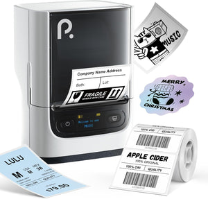 PM220S Label Maker Machine with Tape, 2 Inch Bluethooth Portable Thermal Label Printer **Lightning Deal**