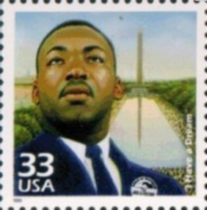 Martin Luther King, Jr. on Stamps
