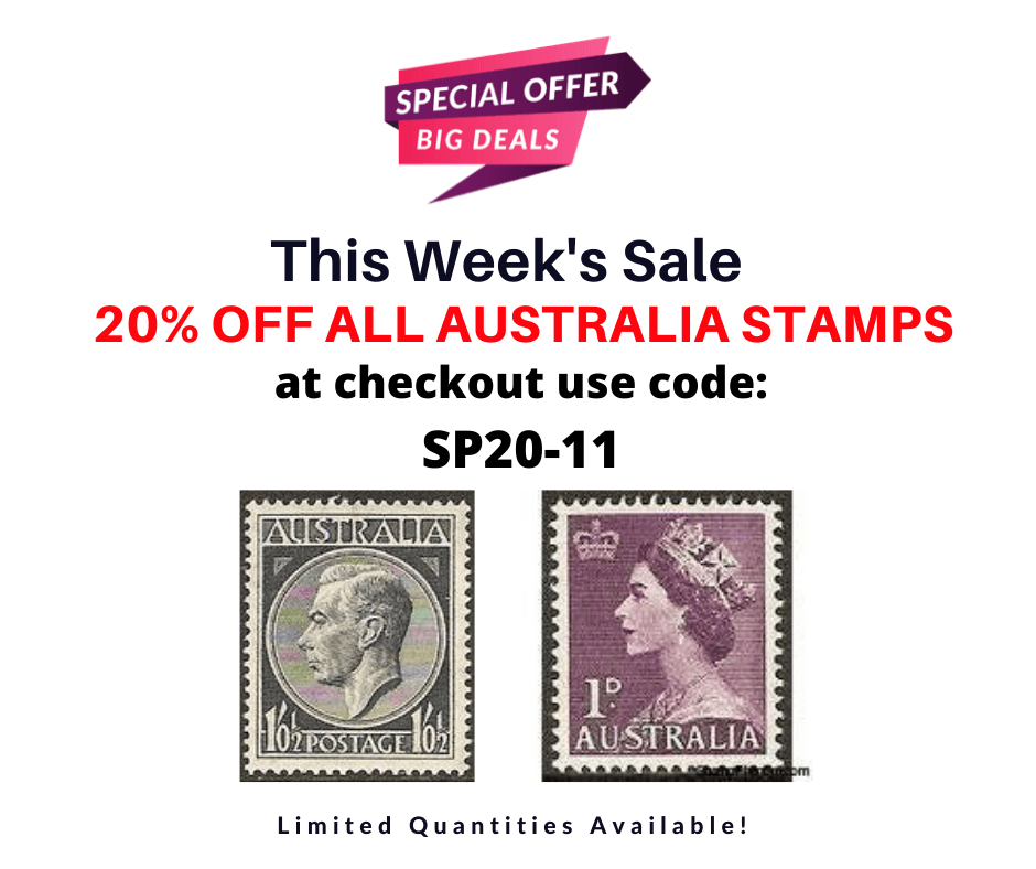 Shop Australia to save 20% off your purchase today! Sale ends March 26 midnight CST or while supplies last.