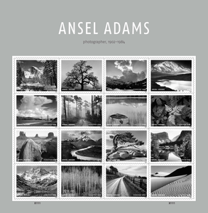 USPS Releases Ansel Adams "Portraits" Stamps