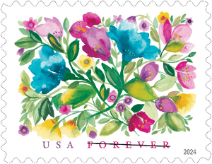 Postal Service Issues Celebration Blooms and Wedding Blooms