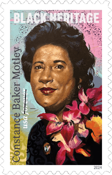 Landmark Lawmaker Lauded: Constance Baker Motley Graces USPS Black Heritage Stamp
