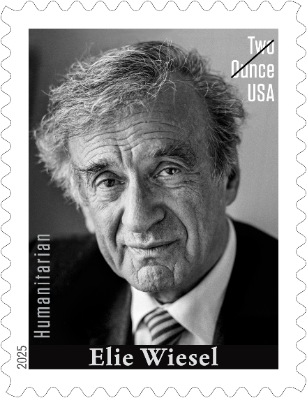 New USA Stamp Release! Humanitarian Elie Wiesel Is Honored with a Stamp