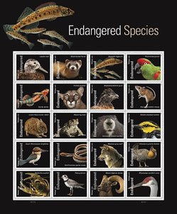 Postal Service Commemorates 50th Anniversary of Endangered Species Act with New Stamps