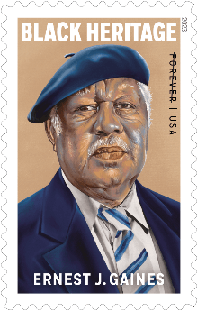 U.S. Postal Service to Issue Ernest J. Gaines Black Heritage Stamp