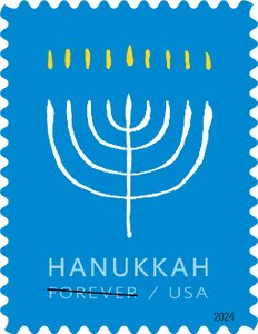 Celebrating Tradition: The USPS 2024 Hanukkah Forever Stamp Release