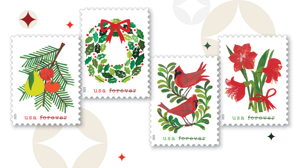 New USA Stamp Release! USPS To Spread Holiday Cheer