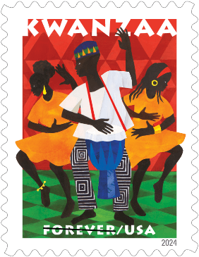 USPS Releases the 2024 Kwanzaa Forever stamp