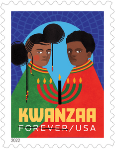 Postal Service Dedicating Kwanzaa USA Forever Stamp