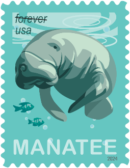 USPS issues new stamp on Manatee Appreciation Day